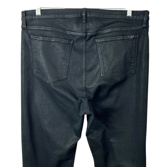 7 for All Mankind Jen7 coated Ankle Straight Jeans Size 20 - Picture 5 of 9